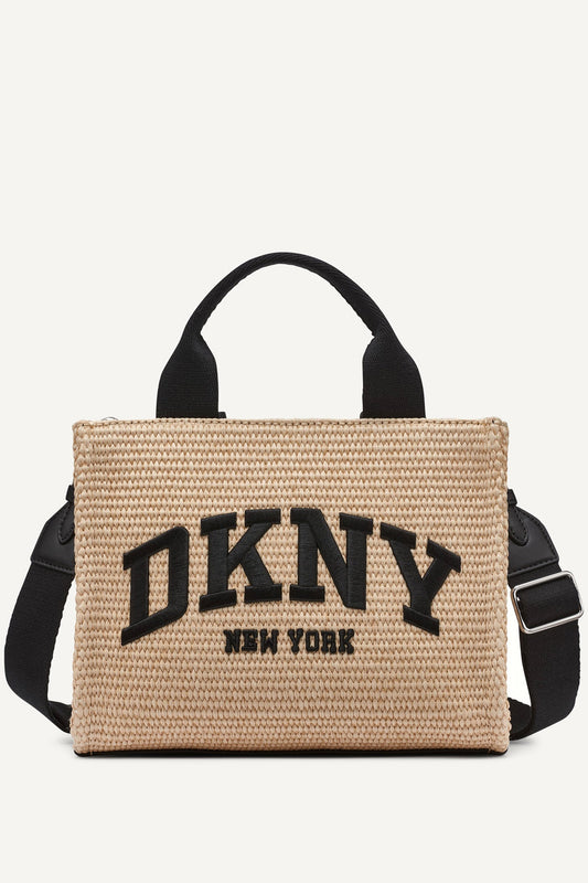 Hadlee Small Tote (Natural / Black)