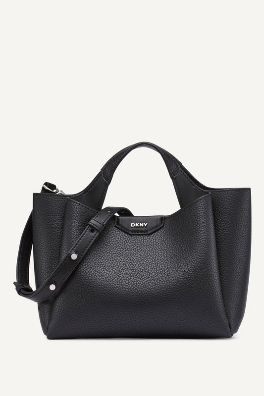 Willa Mini Satchel Bag (Black)