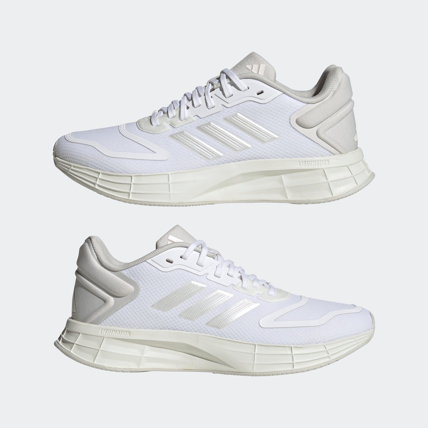 Duramo 10 Shoes (White / Gray)