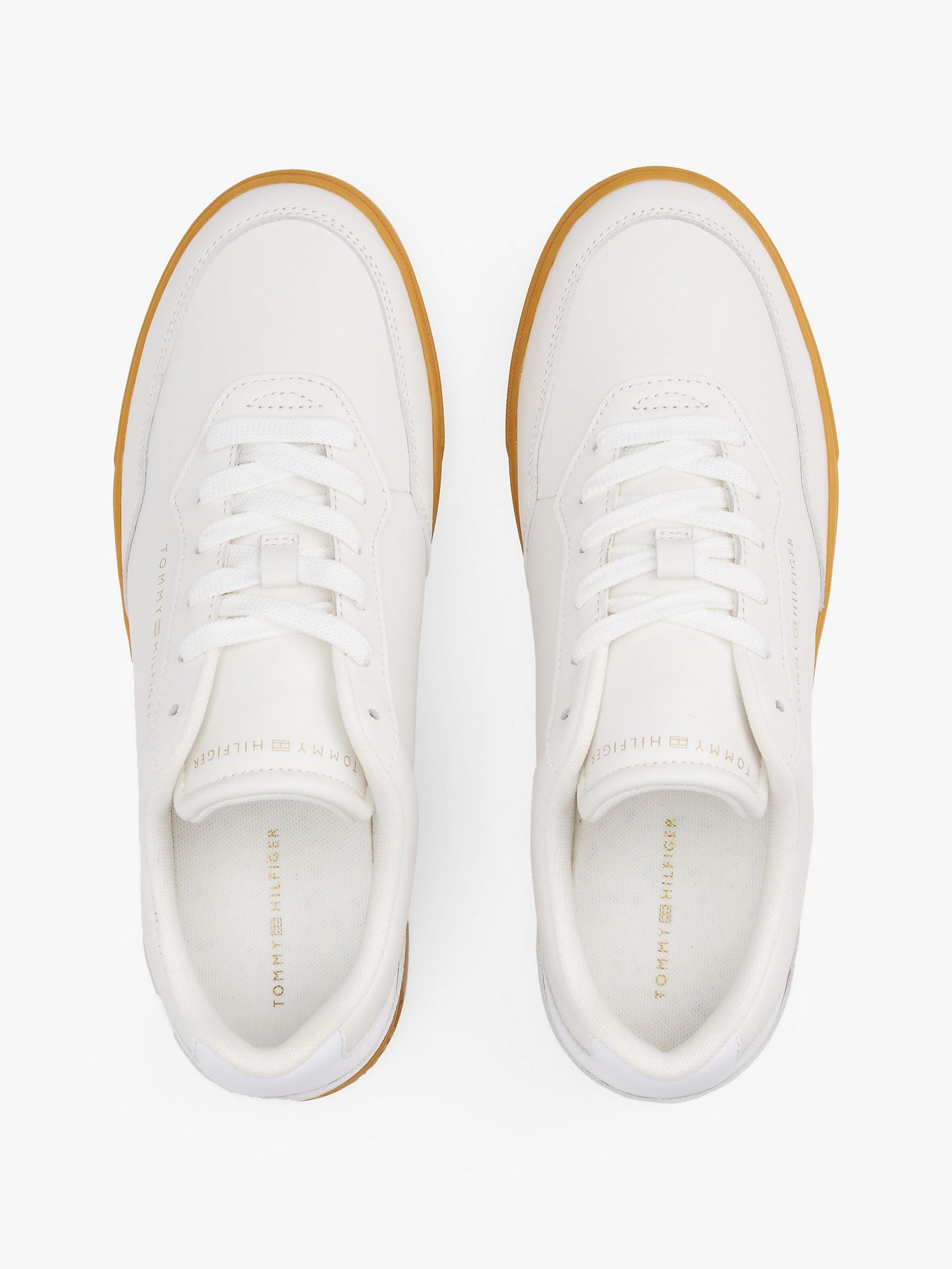 Leather Cupsole Sneaker (Ecru)