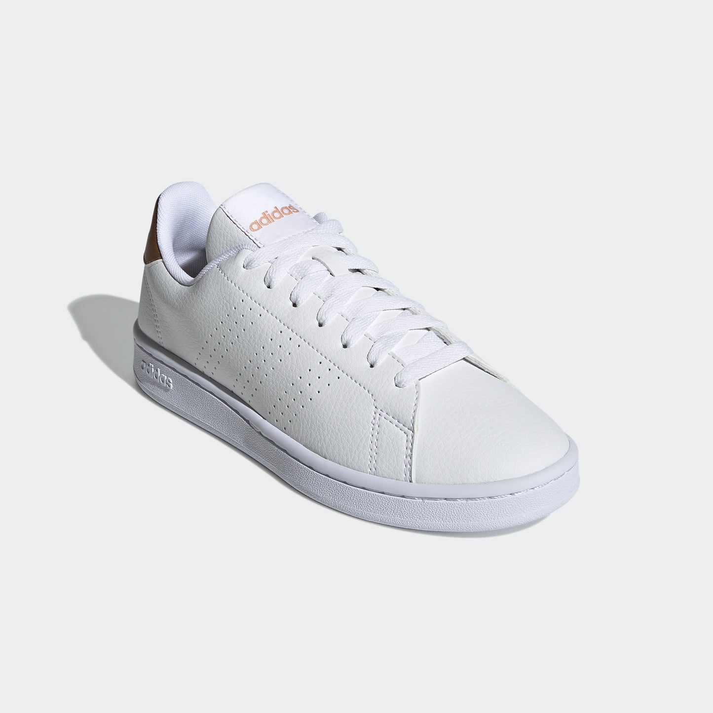 Advantage Shoes (White / Bronze)