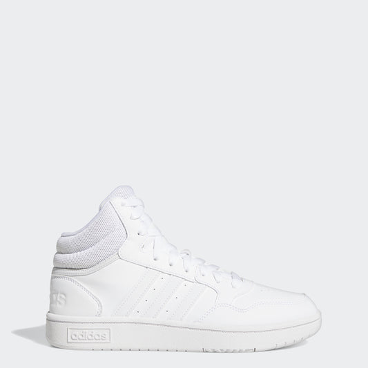 Hoops 3.0 Mid Shoes (White)