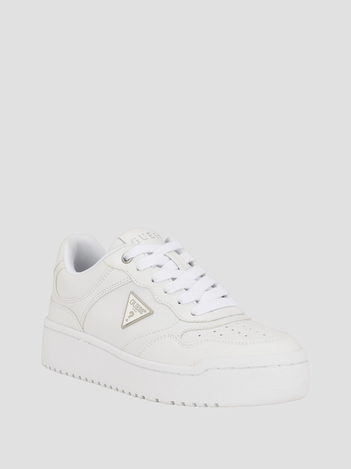 Miram Two-Tone Sneakers (White)