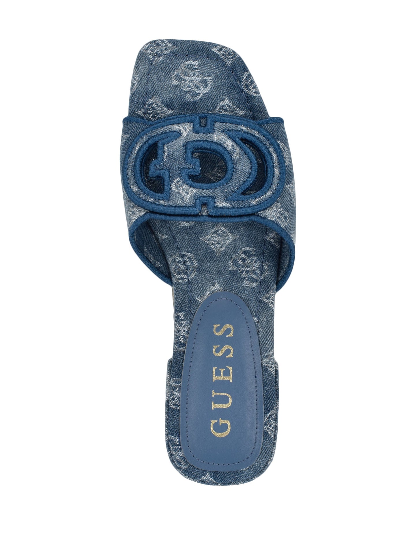 Tarishae Jacquard Sandals (Blue)