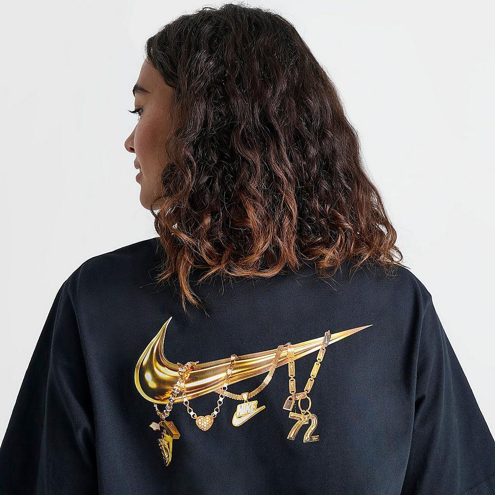 Charm Short-Sleeve Graphic T-Shirt (Black)