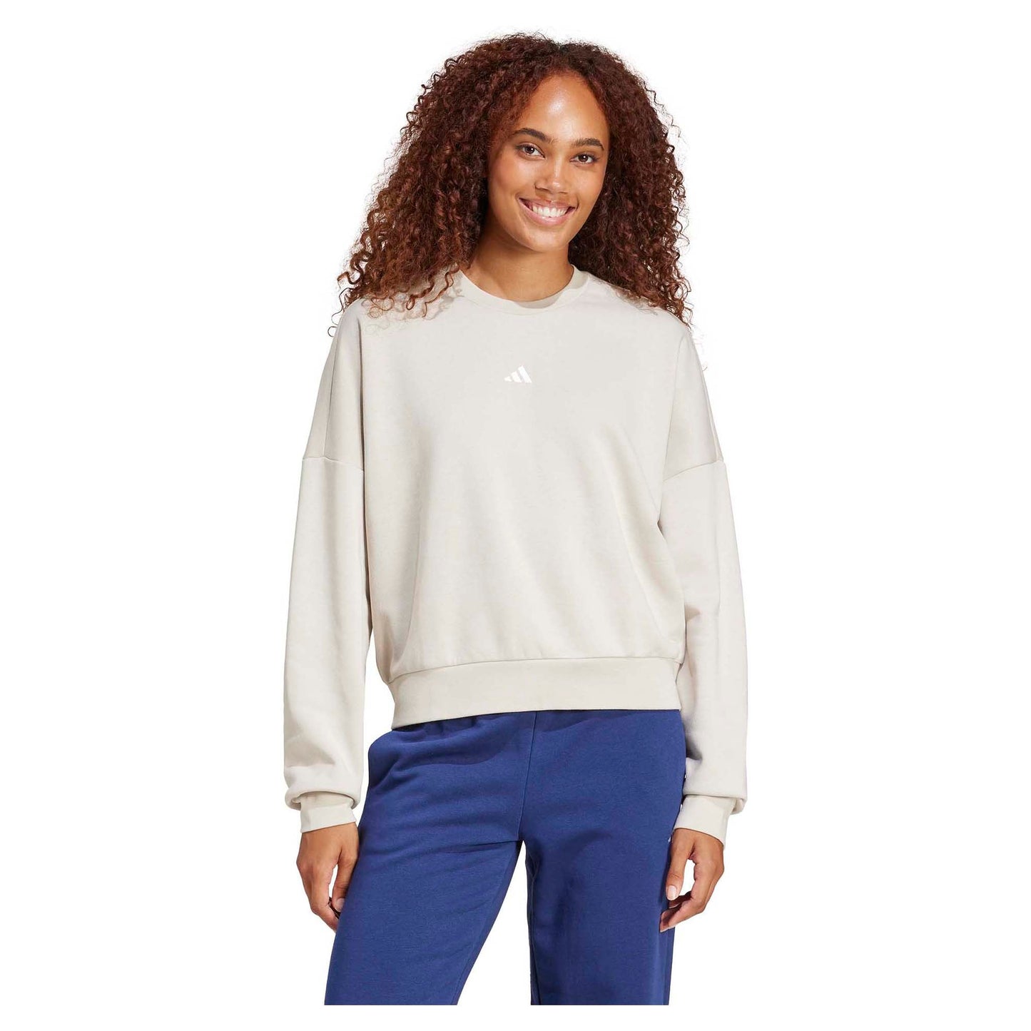 Essentials Small Logo Feelcozy Sweatshirt (Beige)