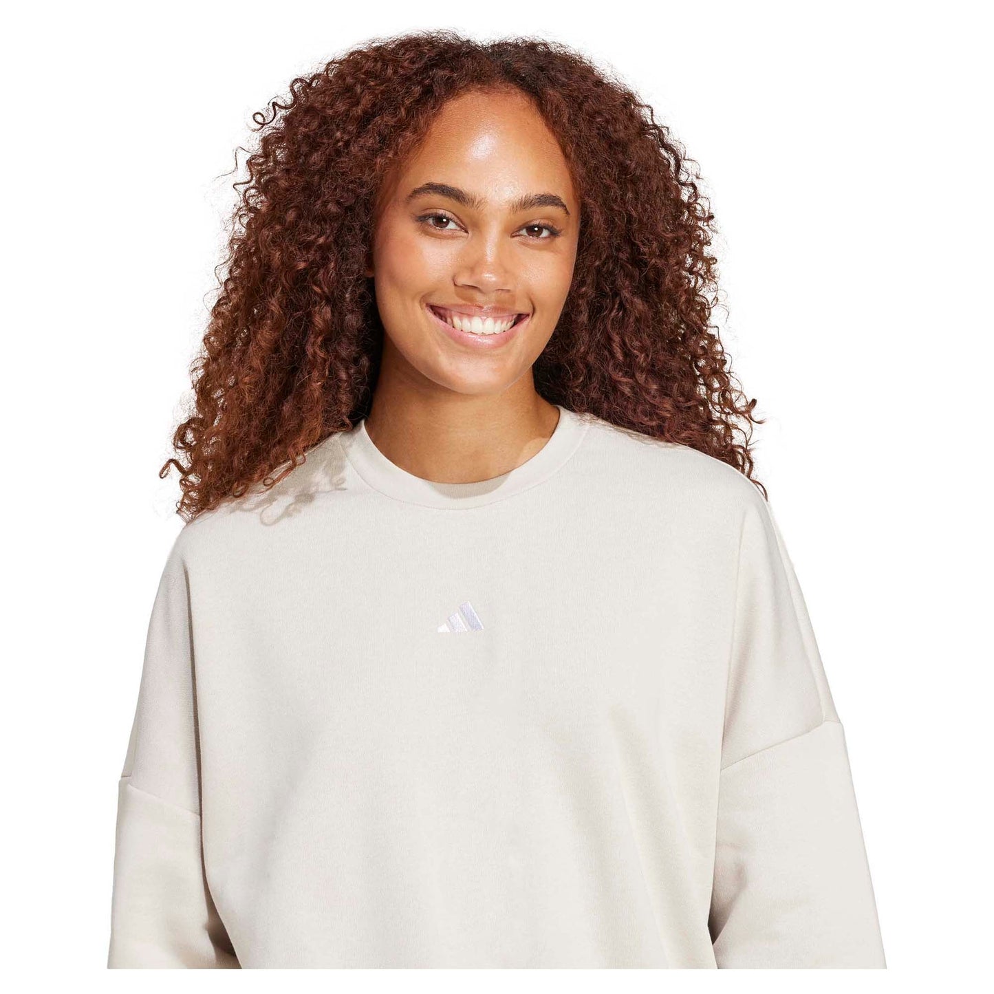 Essentials Small Logo Feelcozy Sweatshirt (Beige)