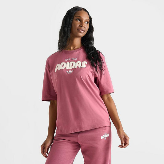Bubble Boyfriend T-Shirt (Collegiate Burgundy)