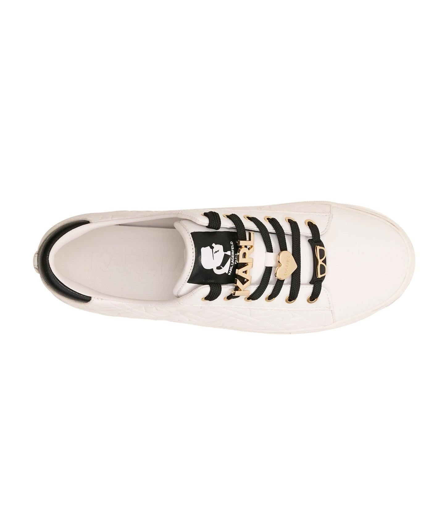 Cate Lace Up Sneaker (White)