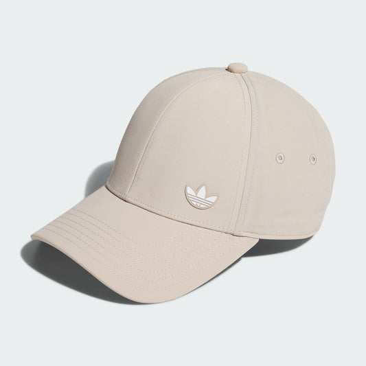 Luna Structured Strapback Hat (Beige)