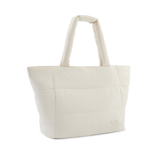 Plush Delux Tote Bag (Cream)