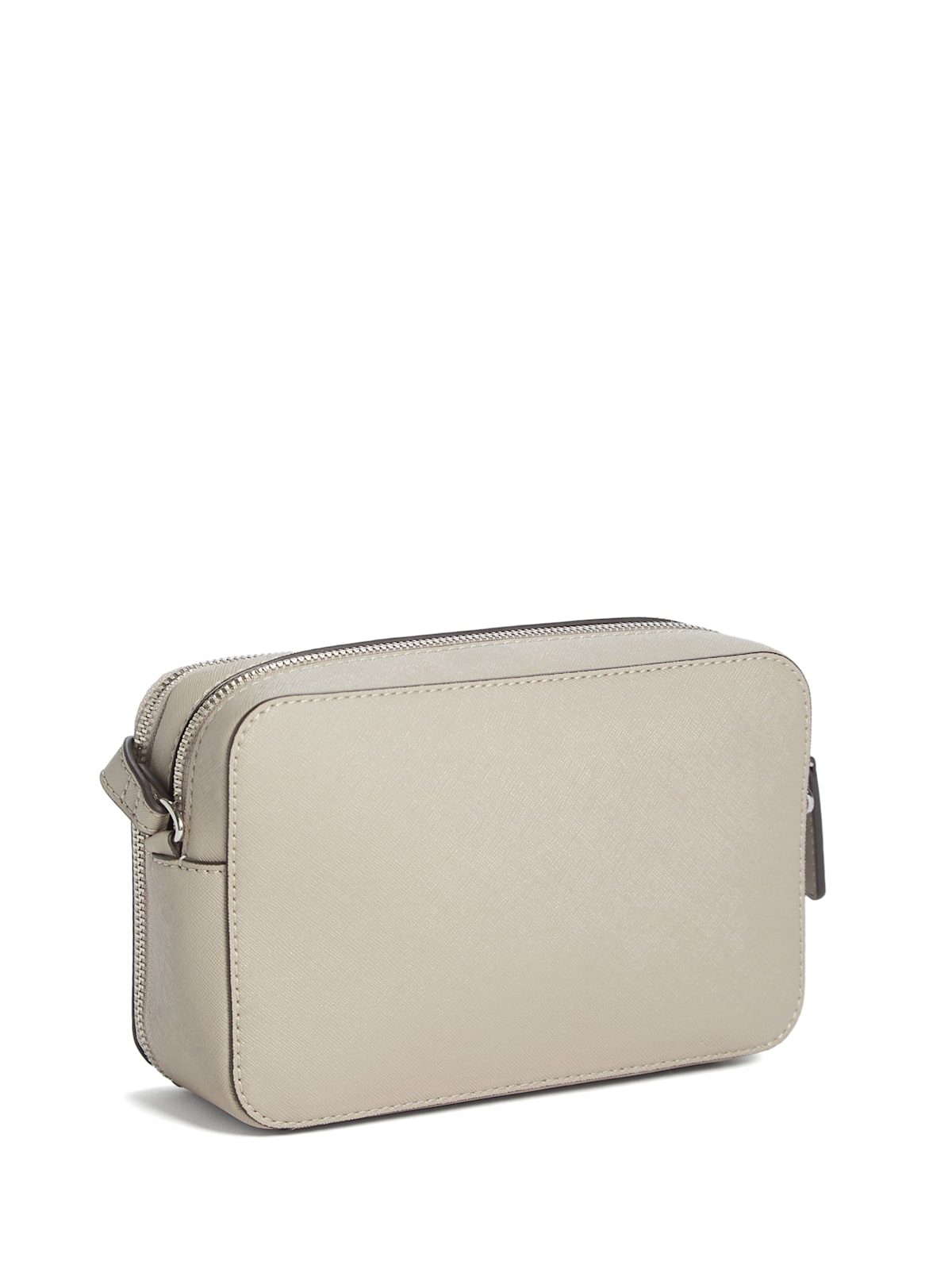 Artemis Mini Double Zip Crossbody (Brown)