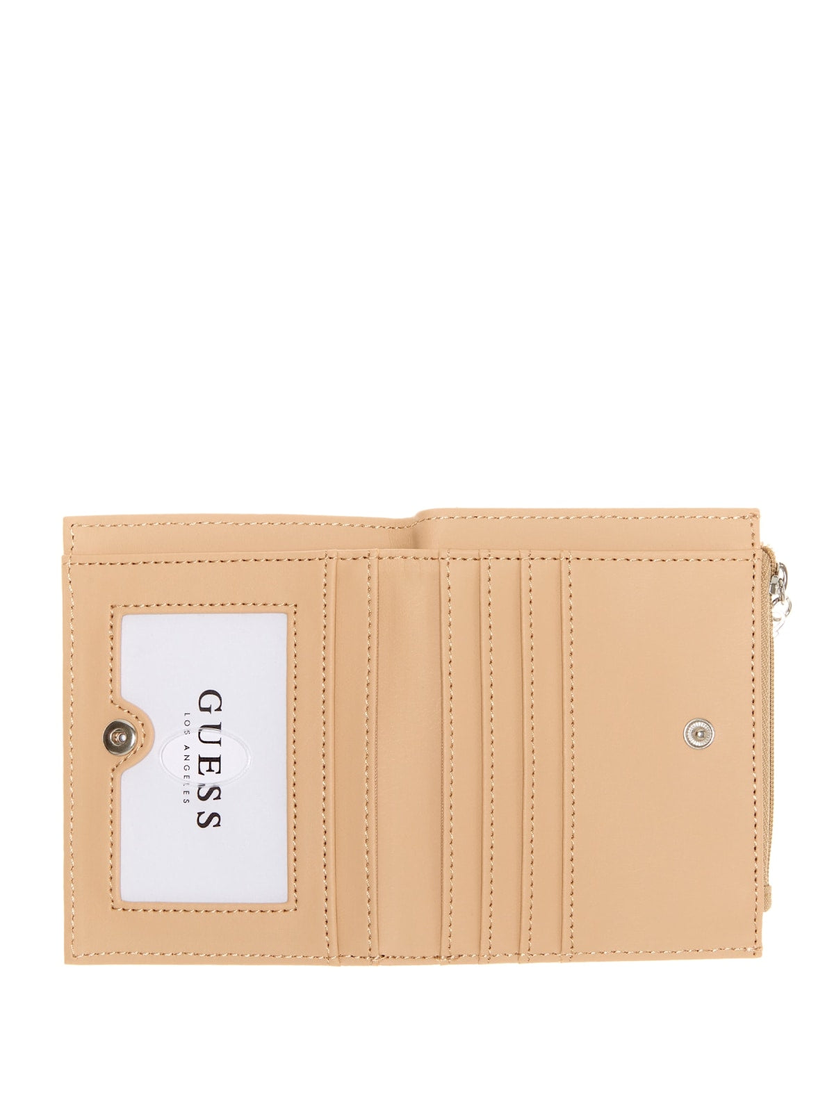 Shaela Small Snap Wallet (White)