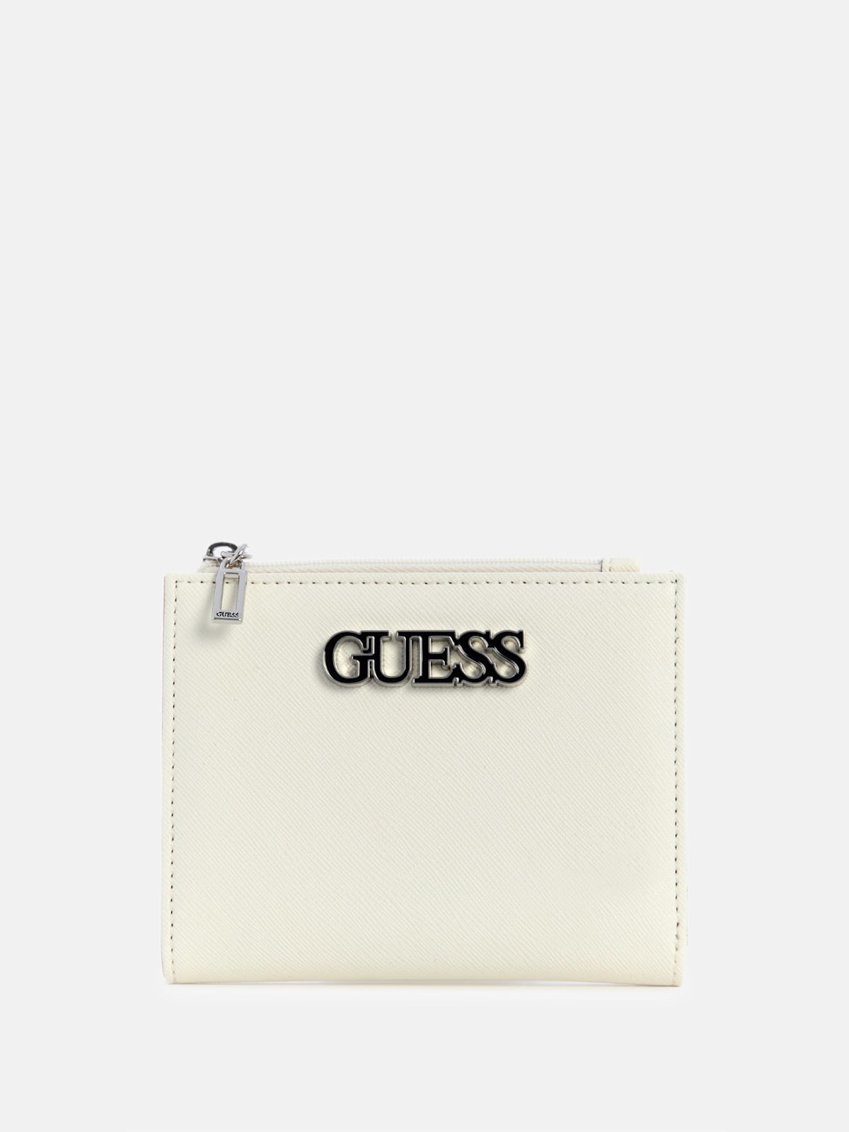 Shaela Small Snap Wallet (White)