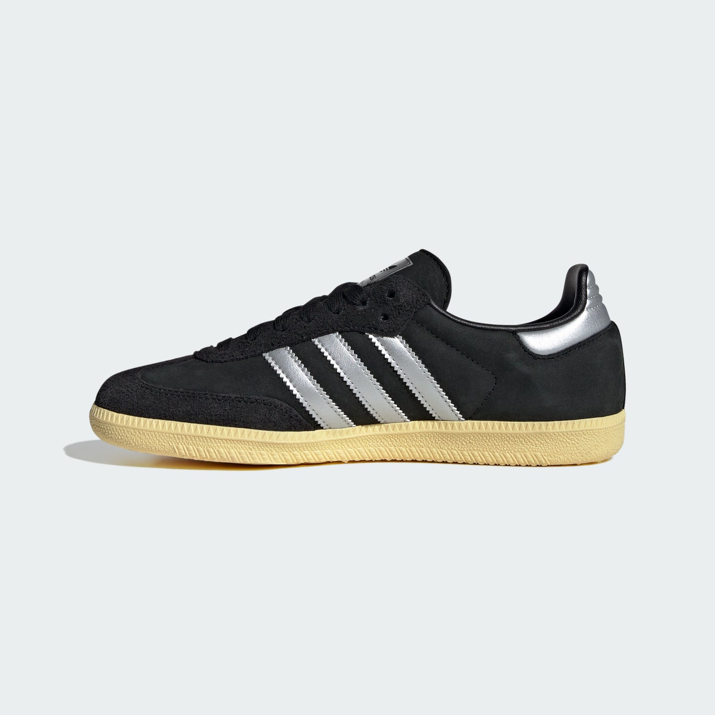 Samba OG Shoes (Core Black / Matte Silver / Almost Yellow)