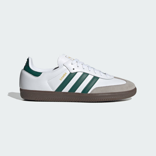 Samba OG Shoes (Cloud White / Collegiate Green / Clear Granite)