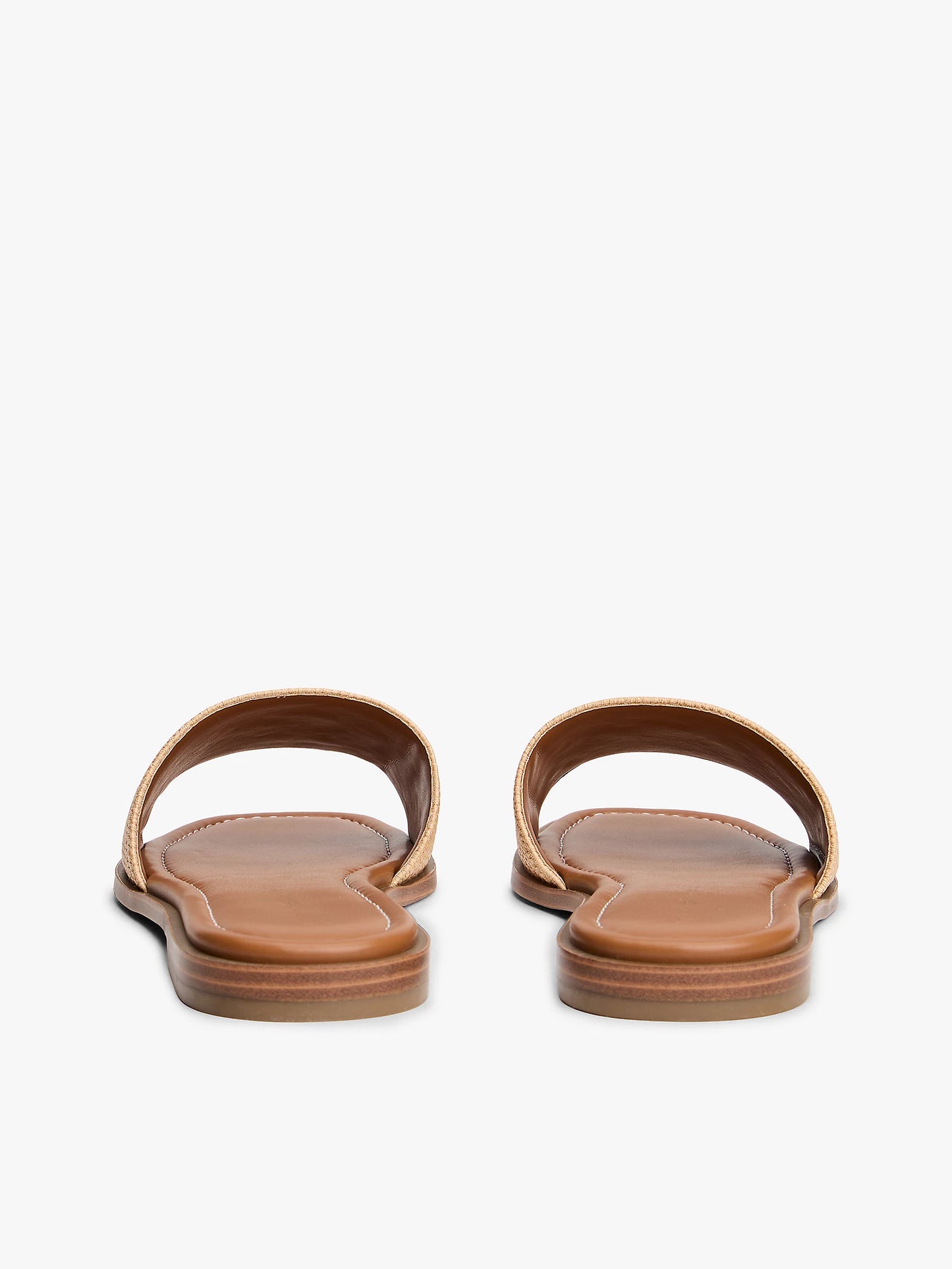 Script Monogram Woven Slide