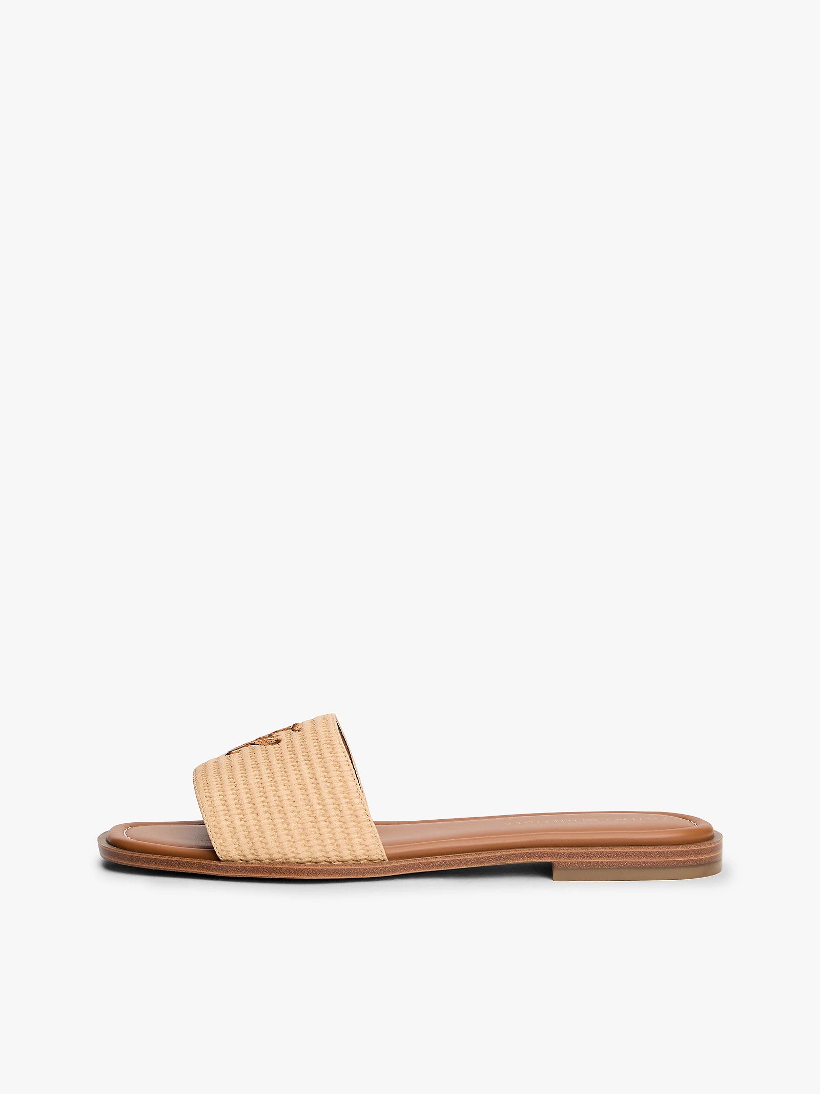 Script Monogram Woven Slide