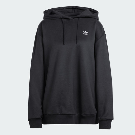 Trefoil Oversized Hoodie (Black)
