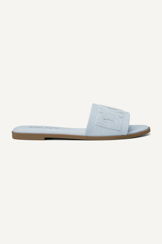 Willow Flat Slide (Celeste Blue)