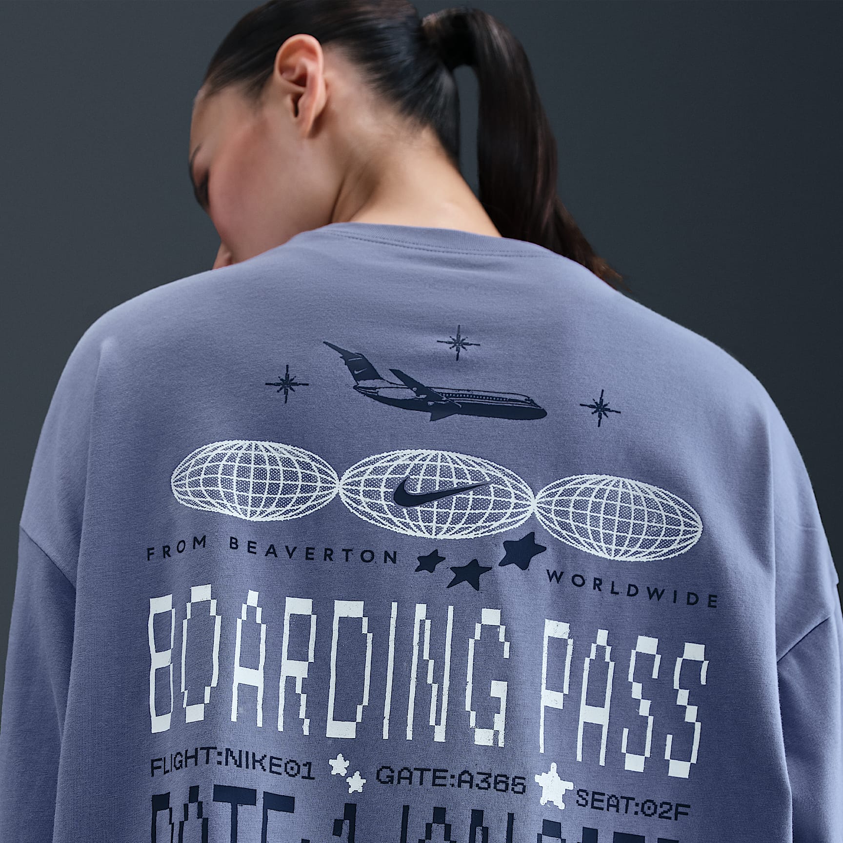 Nike Sportswear Women's Oversized Long-Sleeve T-Shirt