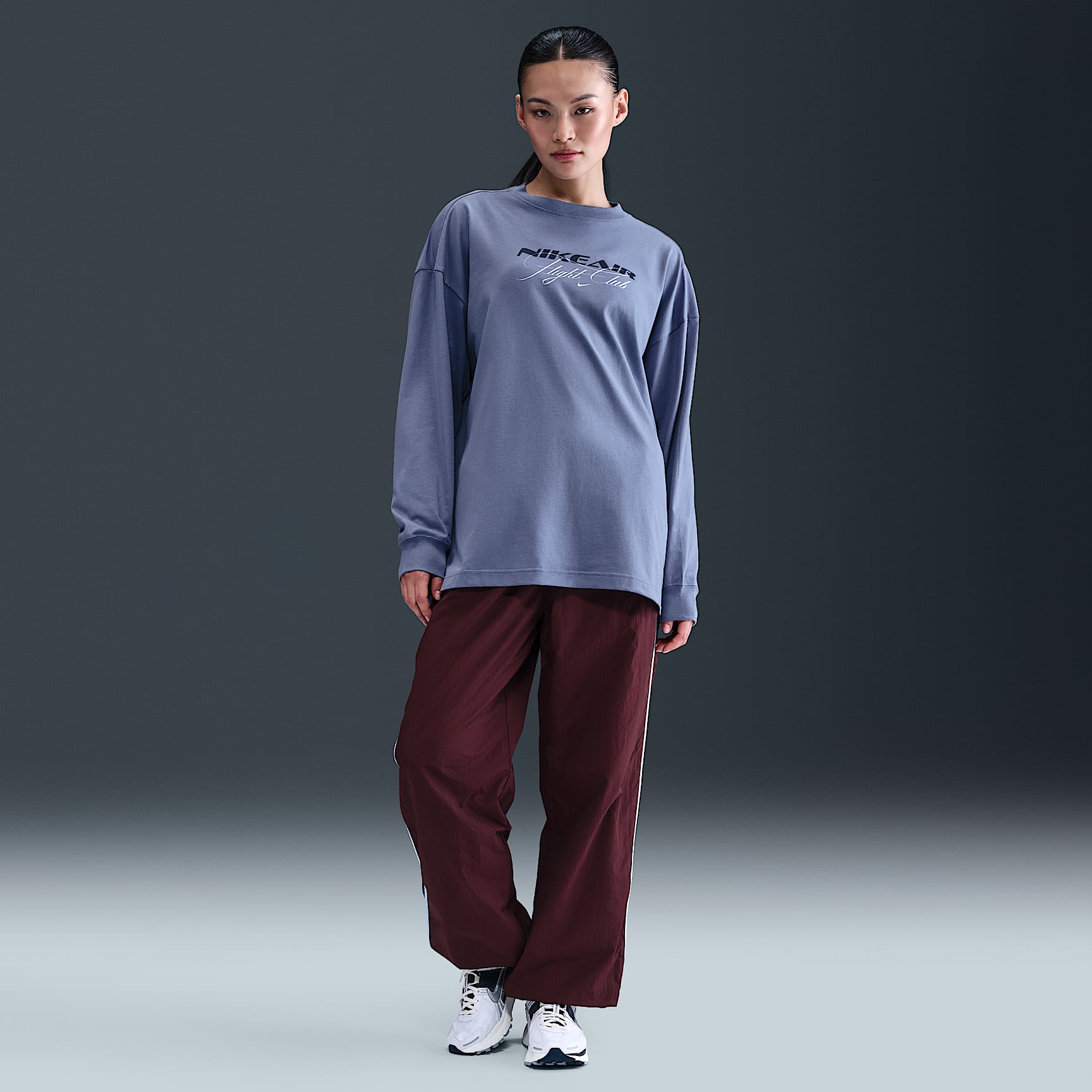 Nike Sportswear Women's Oversized Long-Sleeve T-Shirt