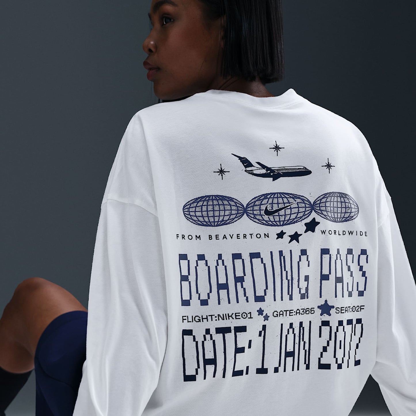 Nike Sportswear Women's Oversized Long-Sleeve T-Shirt