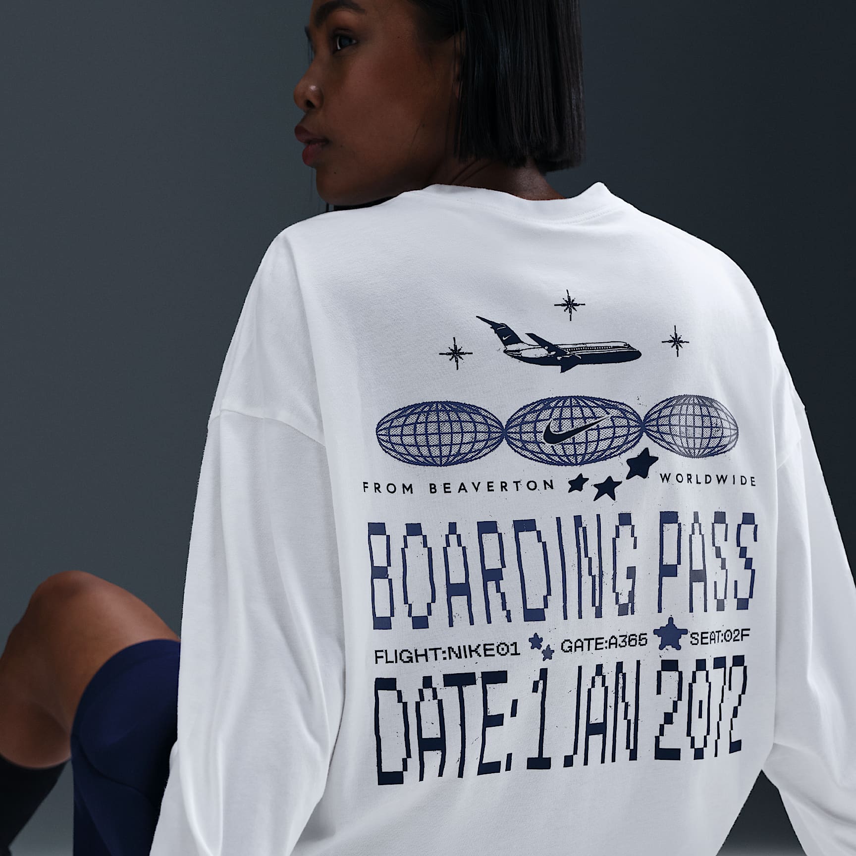 Nike Sportswear Women's Oversized Long-Sleeve T-Shirt