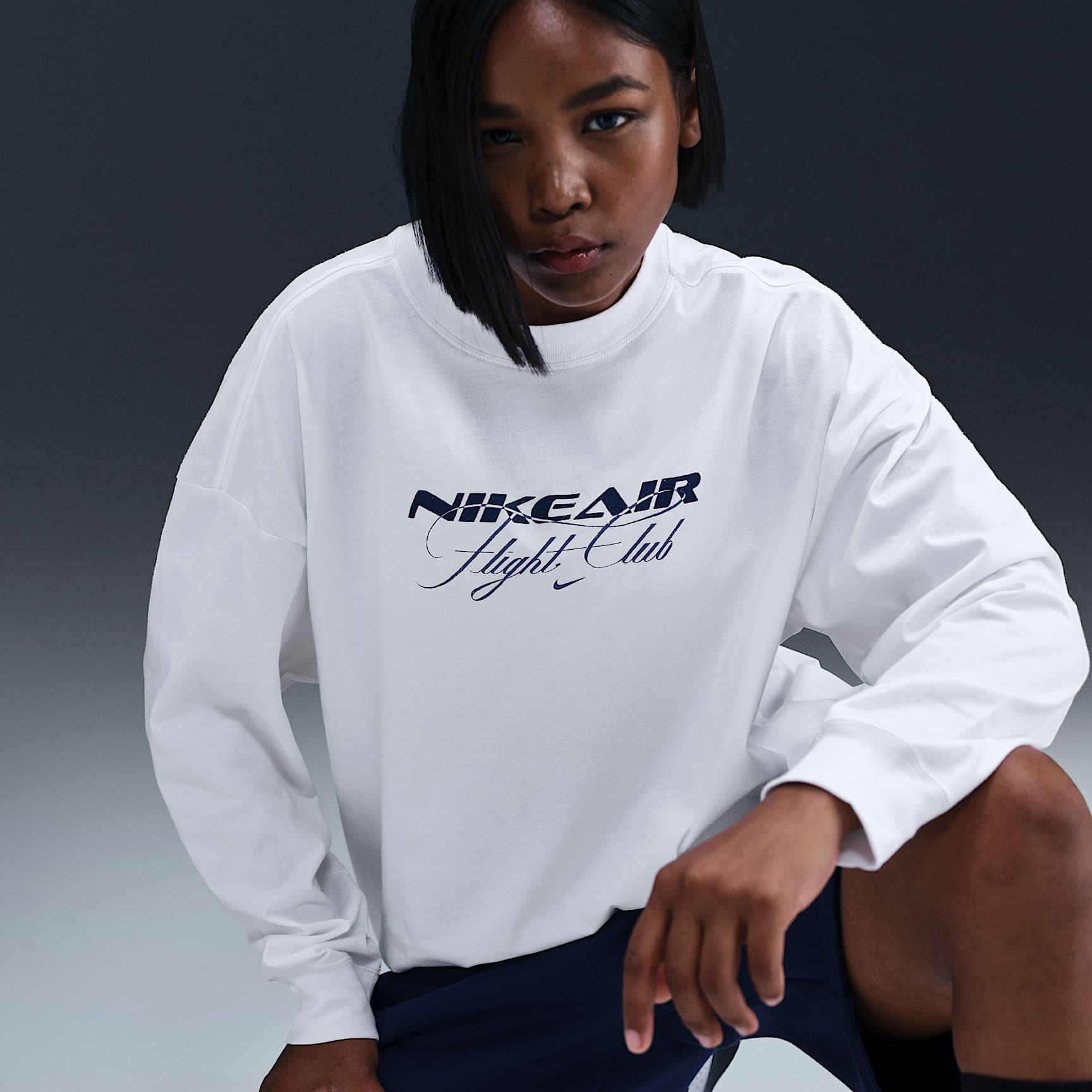Nike Sportswear Women's Oversized Long-Sleeve T-Shirt