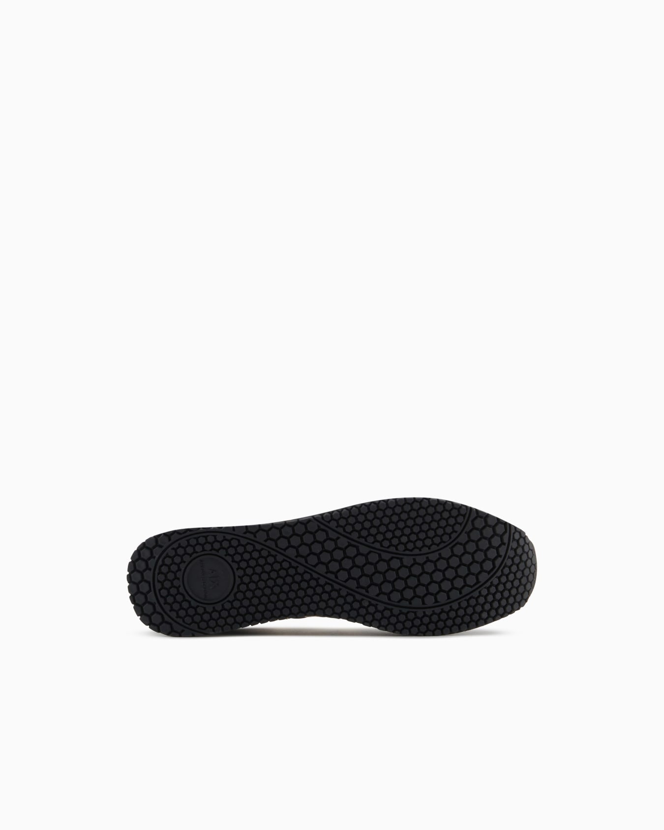 Microfiber sneakers with logo