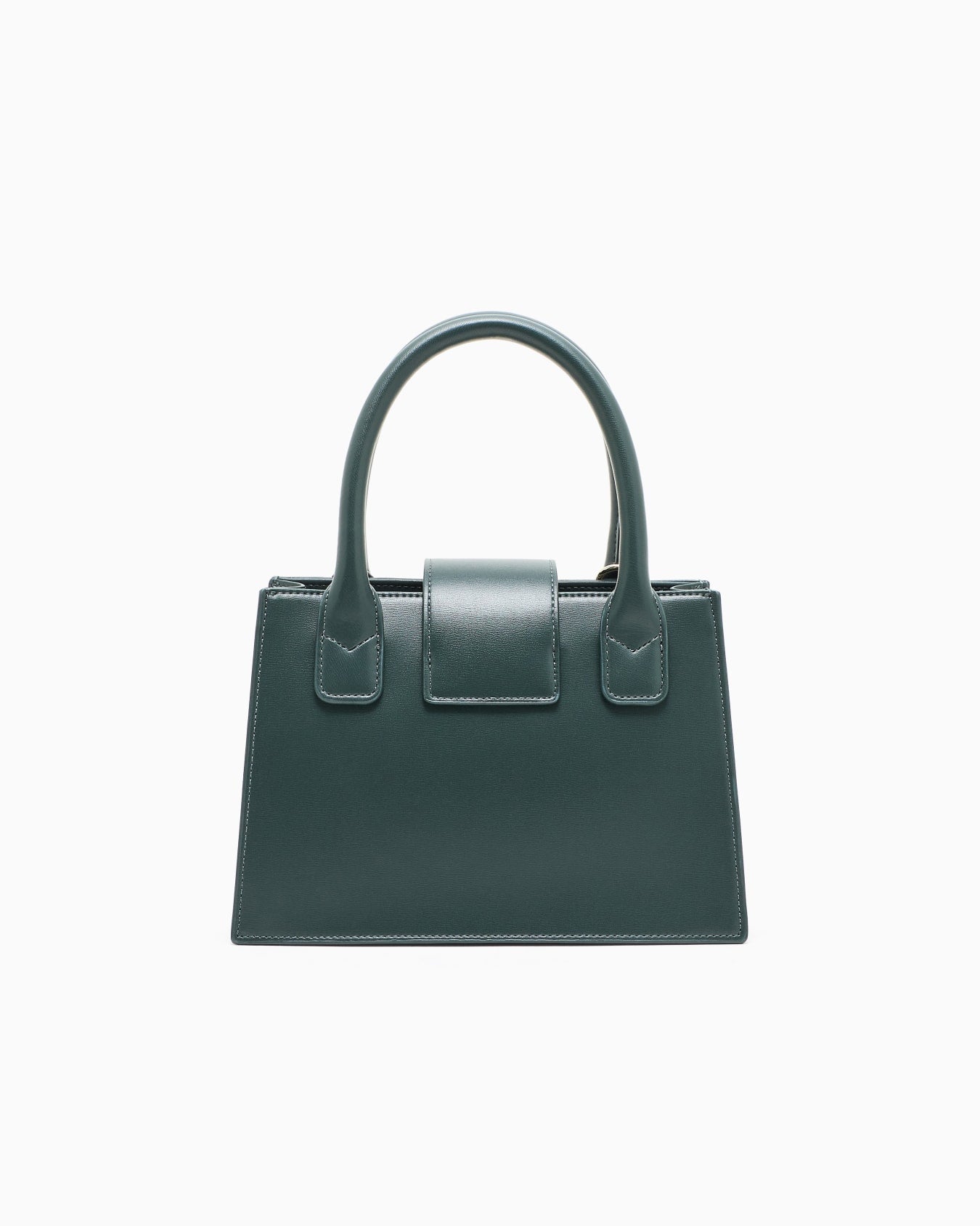 Tote bag in coated fabric