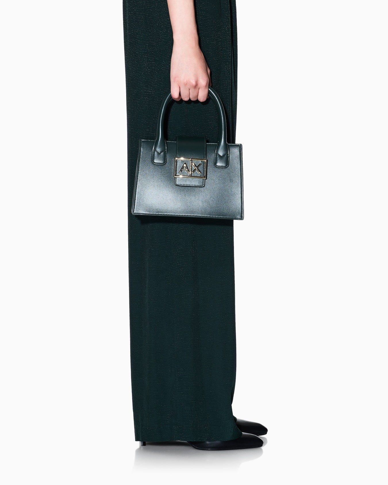 Tote bag in coated fabric