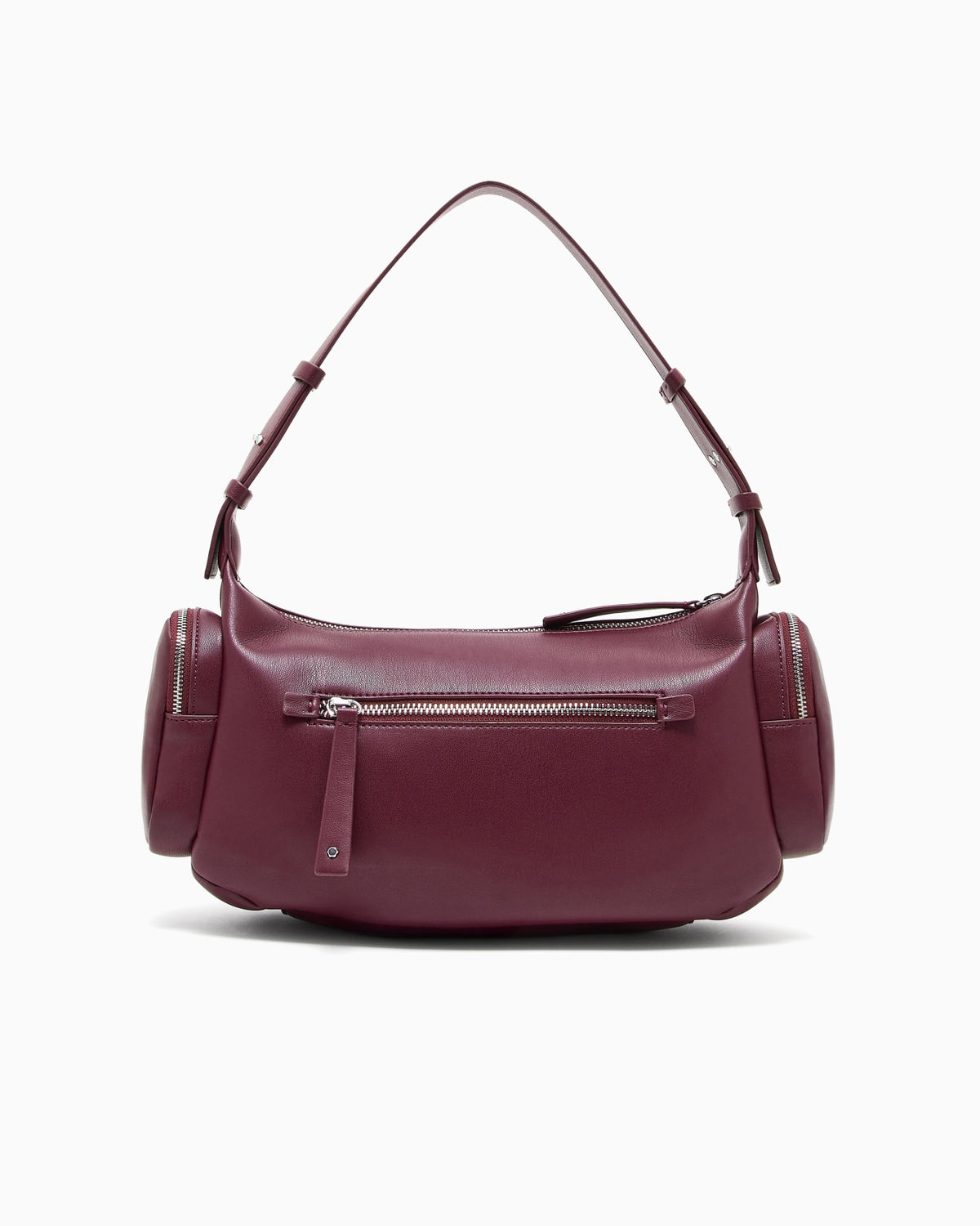 Large shoulder bag with side pockets