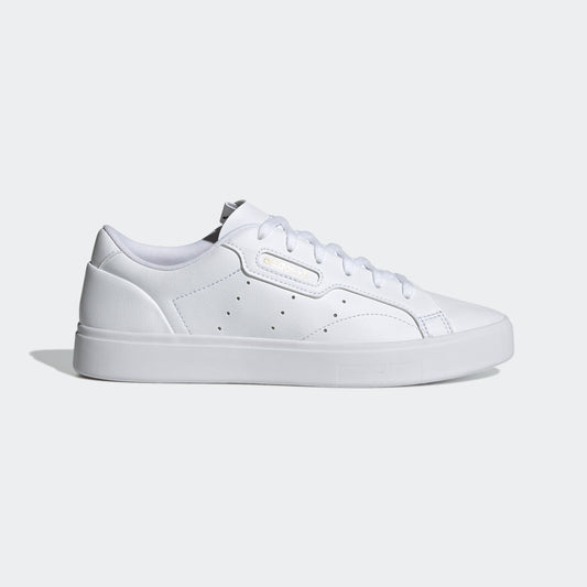 Sleek Shoes (White / Gold)