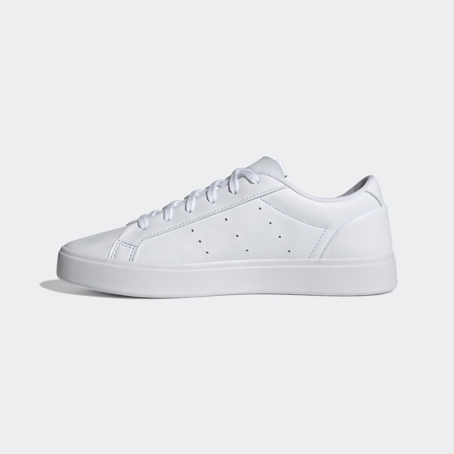 Sleek Shoes (White / Gold)