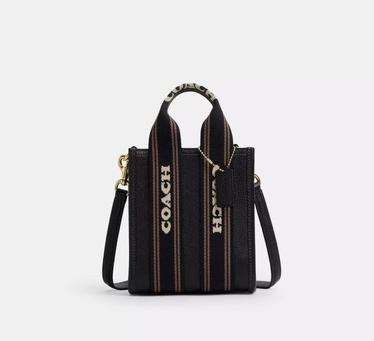 Smith Mini Tote Bag (Black / Gold)
