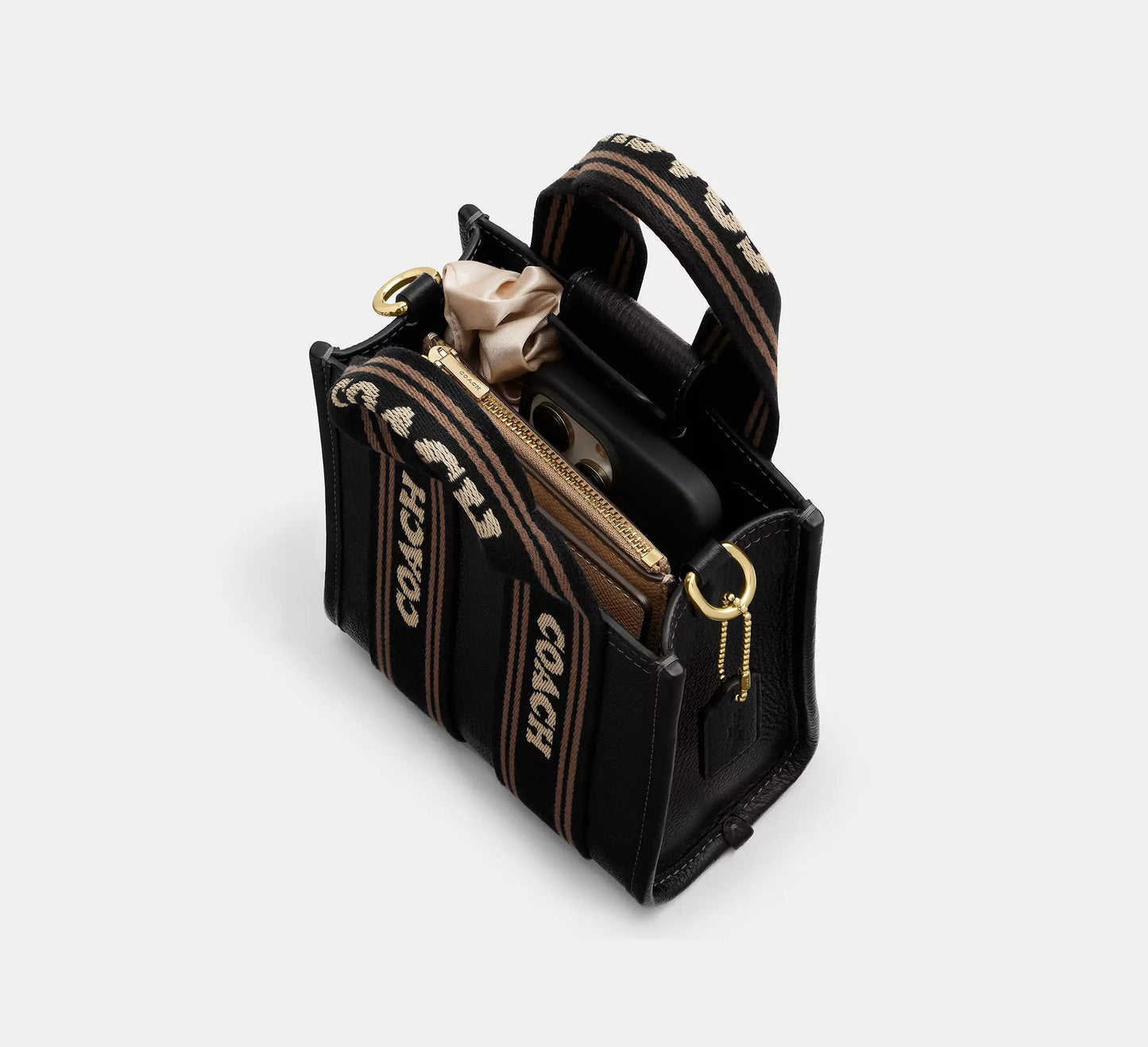 Smith Mini Tote Bag (Black / Gold)