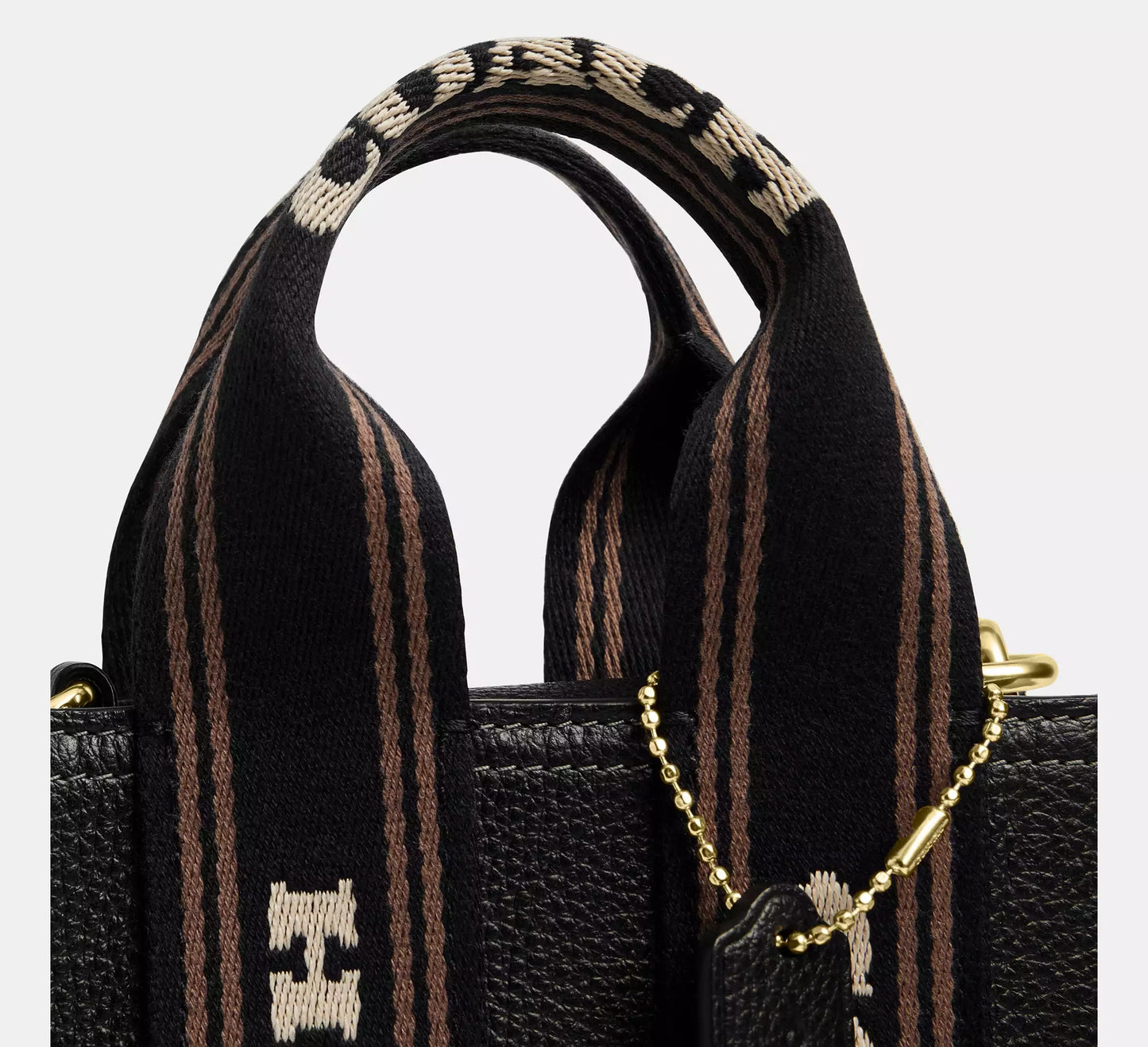 Smith Mini Tote Bag (Black / Gold)